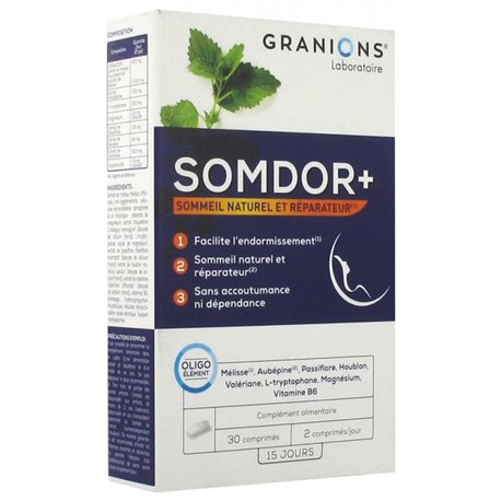 GRANIONS-SOMDOR+-facilite-l'endormissement-30-cps