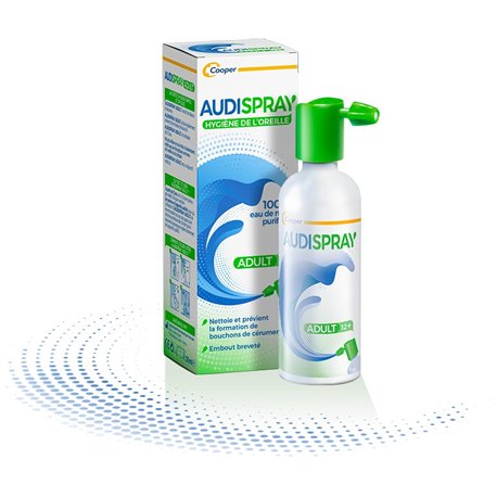 AUDISPRAY Adulte l'hygiène de l'oreille 50ml