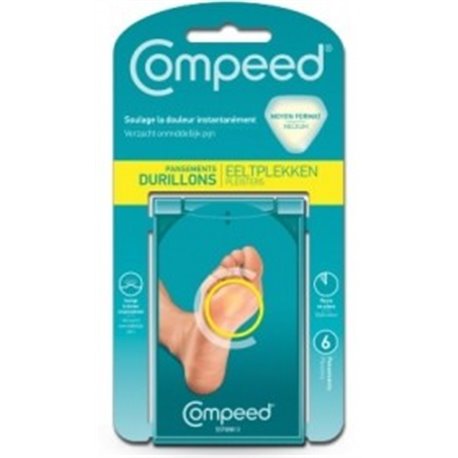 COMPEED Pansements durillon 6 pansements 