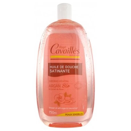 ROGE CAVAILLES HUILE DE DOUCHE SATINANTE ARGAN ET EXTRAIT DE ROSE