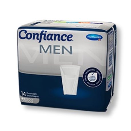 HARTMANN CONFIANCE MEN 14 PROTECTIONS ABSORBANTES 2 GOUTTES