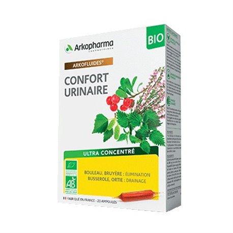 ARKOPHARMA ARKOFLUIDES CONFORT URINAIRE BIO ULTRA CONCENTRE 20 JOURS