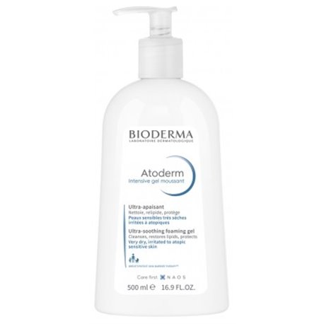 BIODERMA ATODERM INTENSIVE GEL MOUSSANT ULTRA-APAISANT 500ML