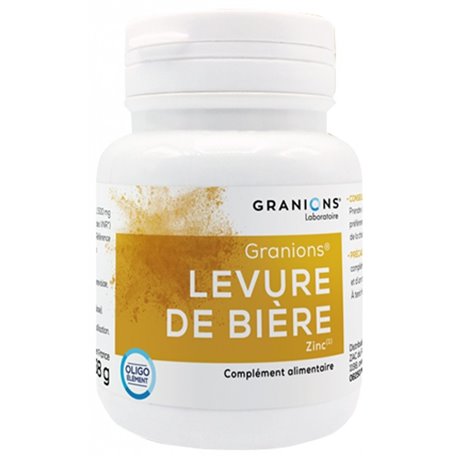 GRANIONS LEVURE DE BIERE 60 GELULES VEGETALES