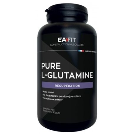 EAFIT PURE L-GLUTAMINE ORANGE POUDRE A DILUER 243G