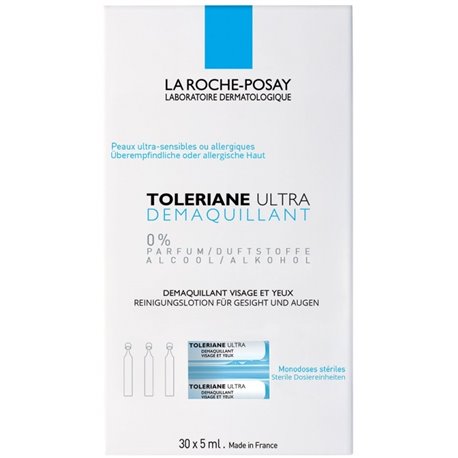 LA ROCHE POSAY TOLERIANE ULTRA DEMAQUILLANT 30X 5ML