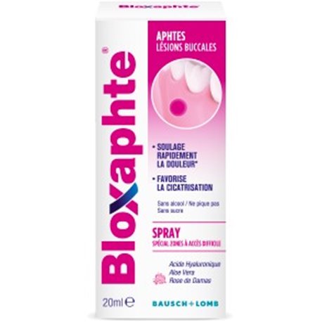 BLOXAPHTE APHTES LESIONS BUCCALES SPRAY 20ML