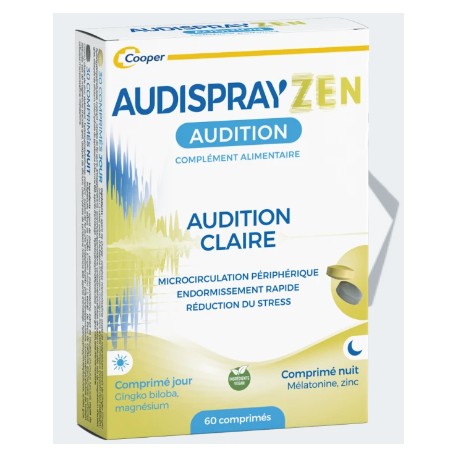 AUDISPRAY ZEN AUDITION 60 COMPRIMES