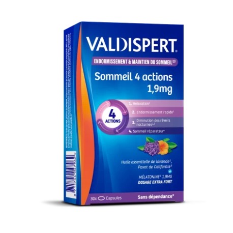 VALDISPERT-Mélatonine-nuit-paisible-40-comprimés