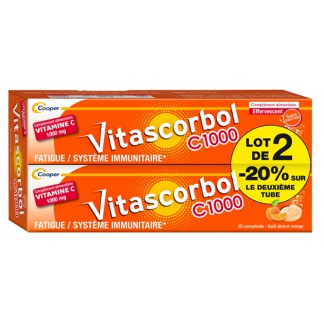 VITASCORBOL C 1000 LOT 2