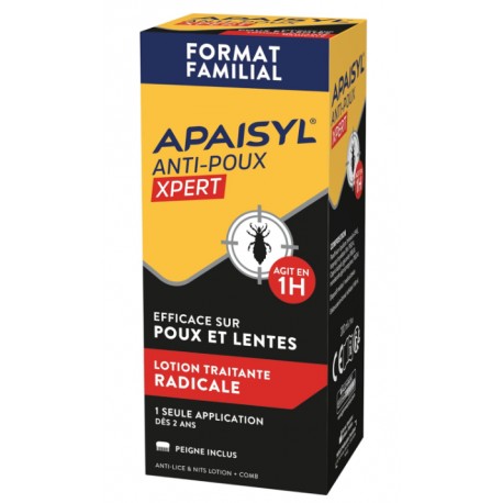 APAISYL ANTI-POUX XPERT FORMAT 100ML OU 200ML