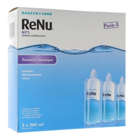 RENU MPS FORMULE CLASSIQUE PACK 3X 360 ML