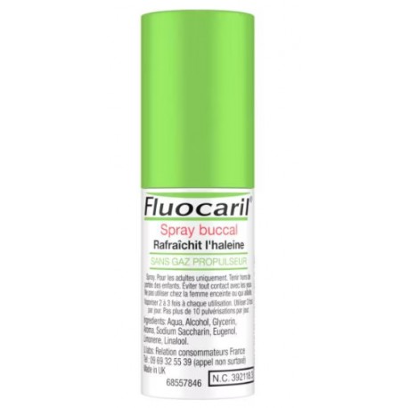 FLUOCARIL SPRAY BUCCAL RAFRAICHIT L'HALEINE 15ML