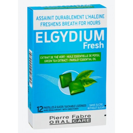 ELGYDIUM FRESH 12 PASTILLES A SUCER