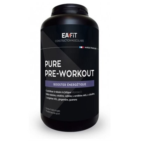 EAFIT PURE PRE-WORKOUT FRUITS ROUGES 438G