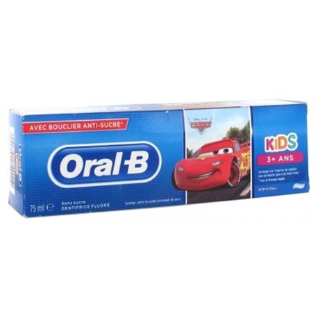 ORAL-B KIDS +3ANS CARS AROME DOUX