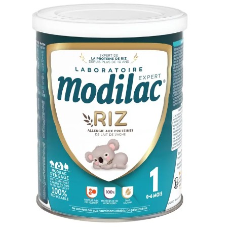 MODILAC EXPERT RIZ 1ER AGE 0-6MOIS 400G