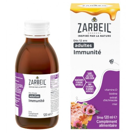 ZARBEIL SIROP IMMUNITE ADULTES DES 12 ANS 120ML