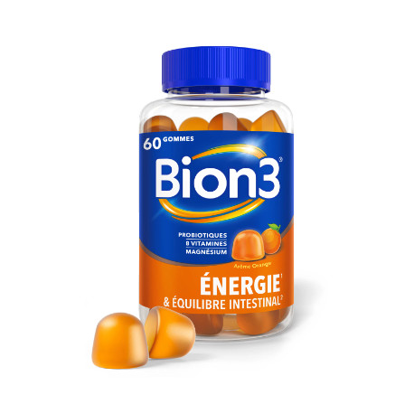 BION 3 ENERGIE & EQUILIBRE INTESTINAL 60 GOMMES