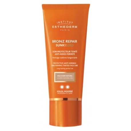 ESTHEDERM BRONZ REPAIR SUNKISSED SOIN PROTECTEUR TEINTE ANTI-RIDES FERMETE SOLEIL MODERE 50ML