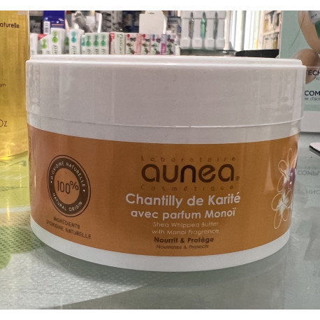 AUNEA CHANTILLY DE KARITE AVEC PARFUM MONOÏ