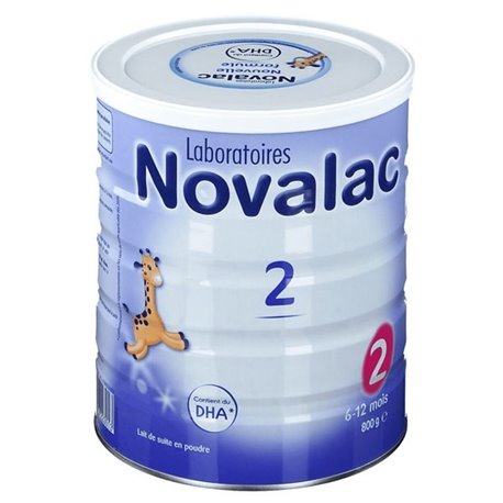 NOVALAC 2E AGE 6-12 MOIS 800G