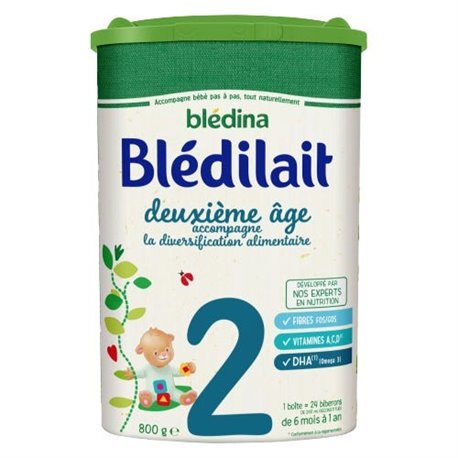 BLEDILAIT 2E AGE 6-12 MOIS 800G