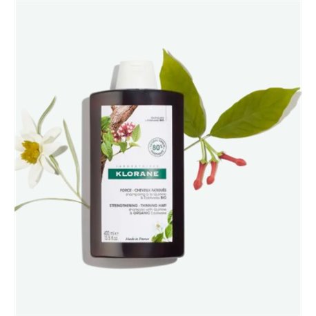 KLORANE SHAMPOING A LA QUININE & EDELWEISS BIO 400ML