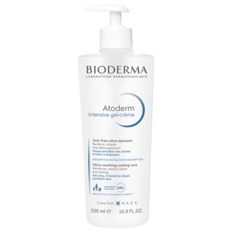 BIODERMA ATODERM INTENSIVE GEL-CREME SOIN FRAIS ULTRA-APAISANT 500ML