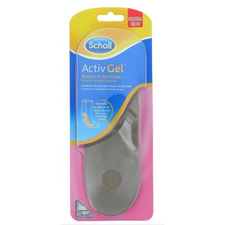 SCHOLL SEMELLES ACTIVGEL BOTTES ET BOTTINES