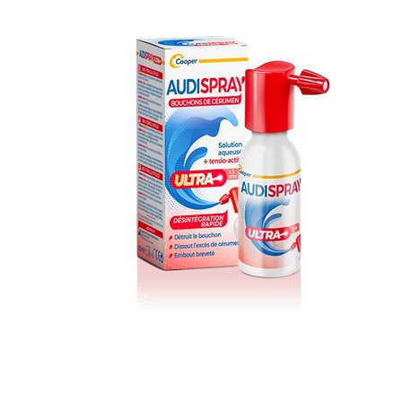 AUDISPRAY ULTRA BOUCHONS DE CERUMEN +3ANS 20ML