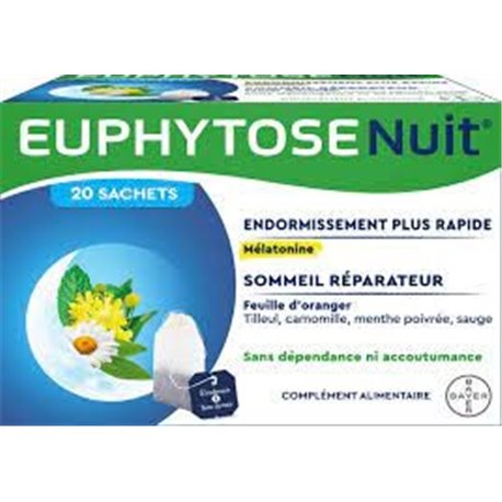 EUPHYTOSE NUIT 20 SACHETS