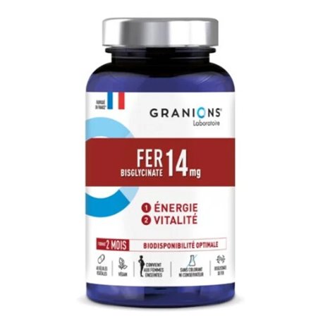 GRANIONS FER 60 GELULES VEGETALES