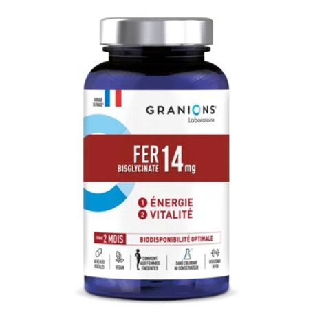 GRANIONS FER 60 GELULES VEGETALES