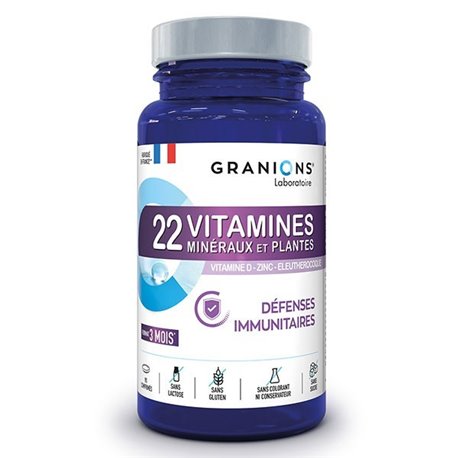 GRANIONS 22 VITAMINES 90CP