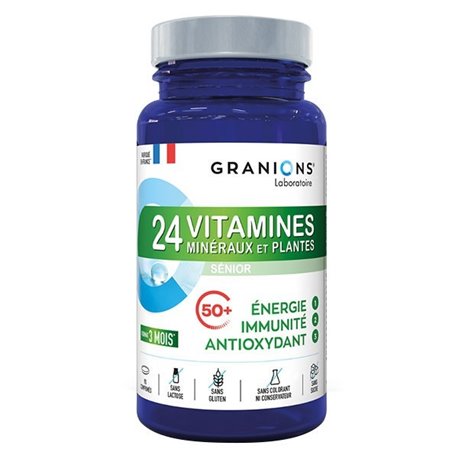 GRANIONS 24 VITAMINES MINERAUX ET PLANTES 90CP