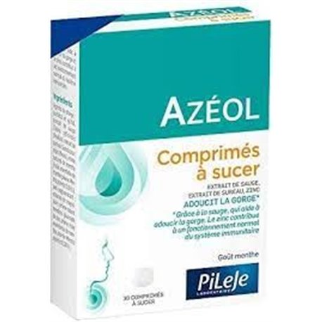 PILEJE AZEOL COMPRIMES A SUCER