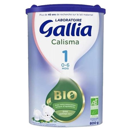 GALLIA CALISMA BIO 1ER AGE 0-6MOIS 800G