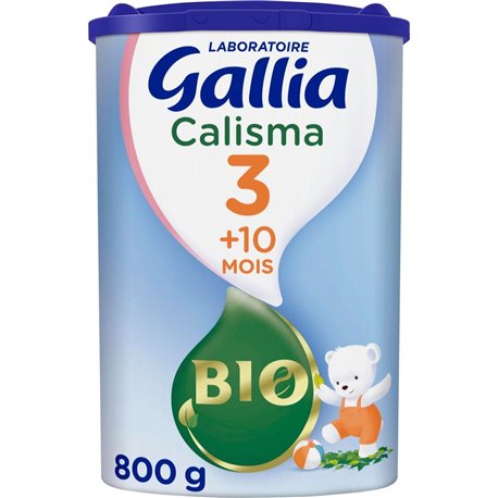 GALLIA CALISMA BIO CROISSANCE 3EME AGE +10MOIS 800G