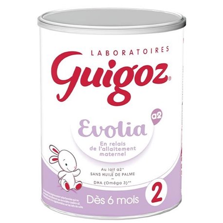 GUIGOZ EVOLIA 2E AGE DES 6 MOIS EN RELAIS DE L' ALLAITEMENT MATERNEL