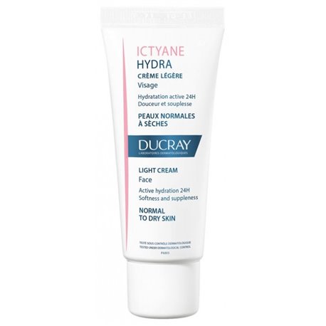 DUCRAY ICTYANE HYDRA CREME LEGERE VISAGE 40ML