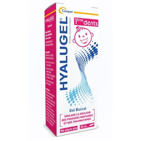 HYALUGEL 1ERE DENTS SANS ALCOOL GEL BUCCAL 20ML