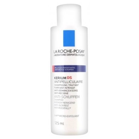 LA ROCHE POSAY KERIUM DS ANTIPELLICULAIRE SHAMPOOING TRAITANT PURIFIANT INTENSIF ANTI-DEMANGEAISONS ANTI-RECIDIVE 125ML