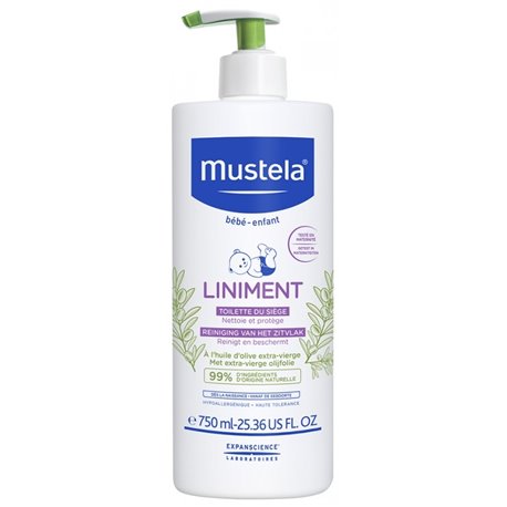 MUSTELA LINIMENT BEBE-ENFANT TOILETTE DU SIEGE 750ML