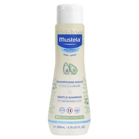 MUSTELA SHAMPOOING DOUX BEBE-ENFANT A L'AVOCAT ISSU DE CULTURE BIO PEAU NORMALE 200ML