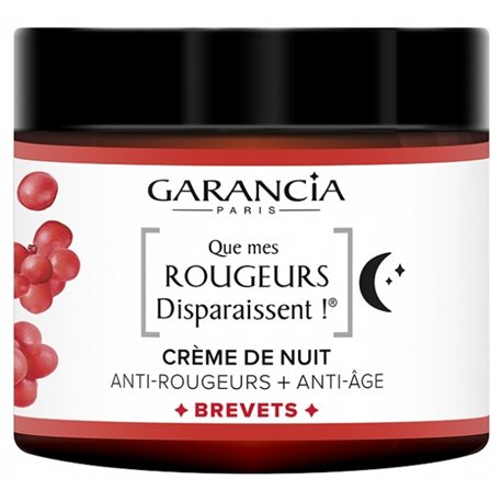 GARANCIA QUE MES ROUGEURS DISPARAISSENT CREME DE NUIT ANTI-ROUGEURS + ANTI-AGE 50ML