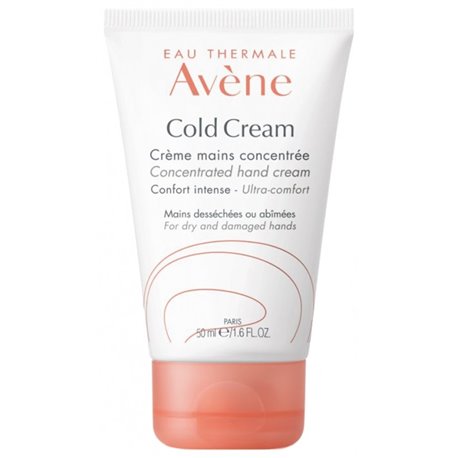 AVENE COLD CREAM CREME MAINS CONCENTREE MAINS DESSECHEES OU ABIMEES 50ML