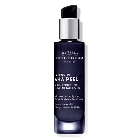 ESTHEDERM INTENSIVE AHA PEEL SERUM CONCENTRE MICRO-RELIEF IRREGULIER PORES DILATES-TEINT TERNE 30ML