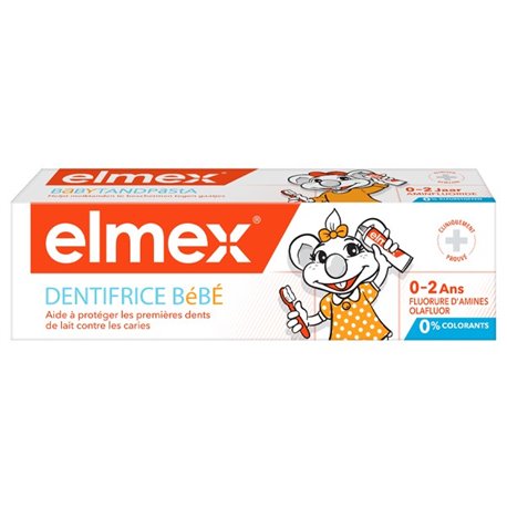 ELMEX DENTIFRICE BEBE 0-2ANS 50ML