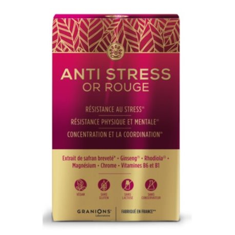 GRANIONS ANTI STRESS OR ROUGE 15CP